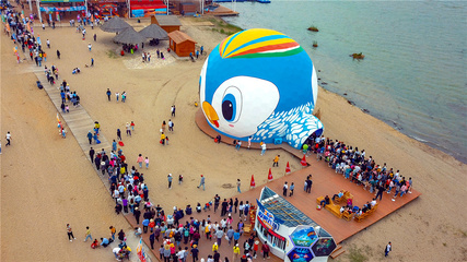 沙湖“上新”為客“上心”:五一小長假平穩(wěn)有序迎客近十萬